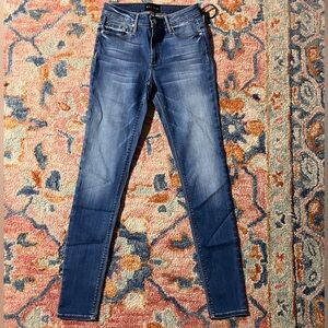 Black Orchid Los Angeles Jeans Jude Mid Rise Skinny Stretchy LUXURY NWT *NO SIZE